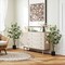 Set of 2 Artificial Camellia Flowers – Lifelike Faux Blooms for Home Decor